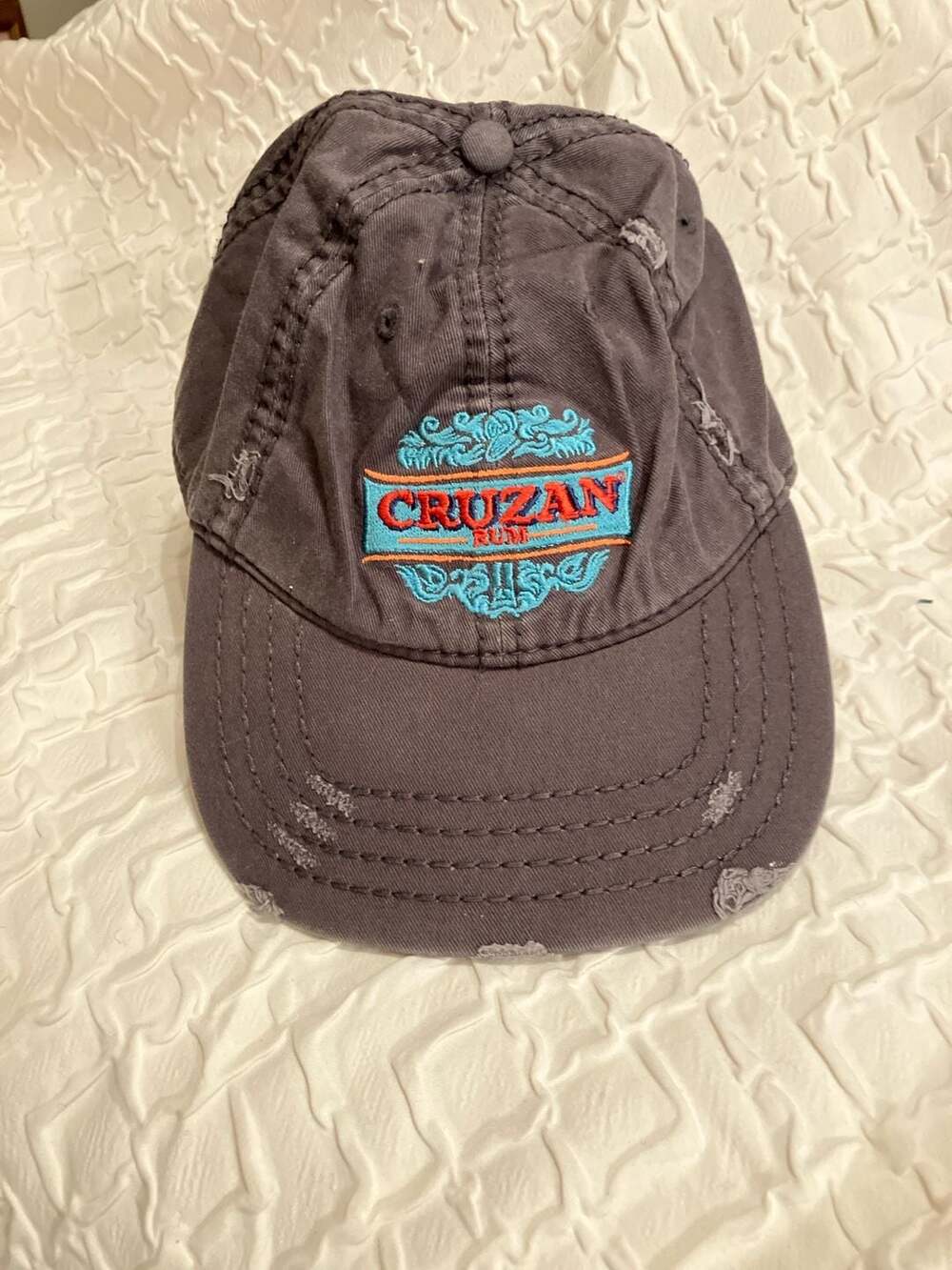 Cruzan Rum Distressed Otto Cap 104-1018 Baseball Hat One Size